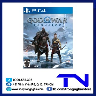 God of war ragnarok - đĩa game ps4