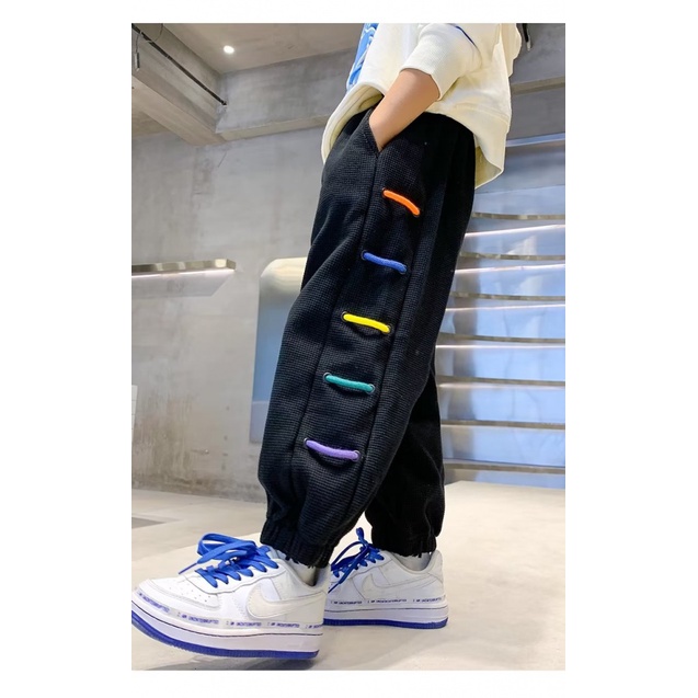 Quần Dài Thể Thao Phong Cách Mới Thời Trang Mùa Thu Cho Bé Trai
