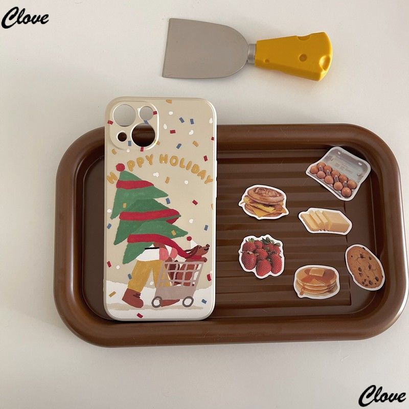 Ốp Điện Thoại Dẻo Họa Tiết Giáng Sinh / Halloween / Cây Thông Dễ Thương Cho Iphone 11plus 13iPhone12 promax xr8 WYN4