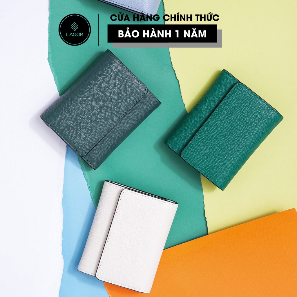 Ví nữ Da thật LAGOM - SHE Trifold Wallet