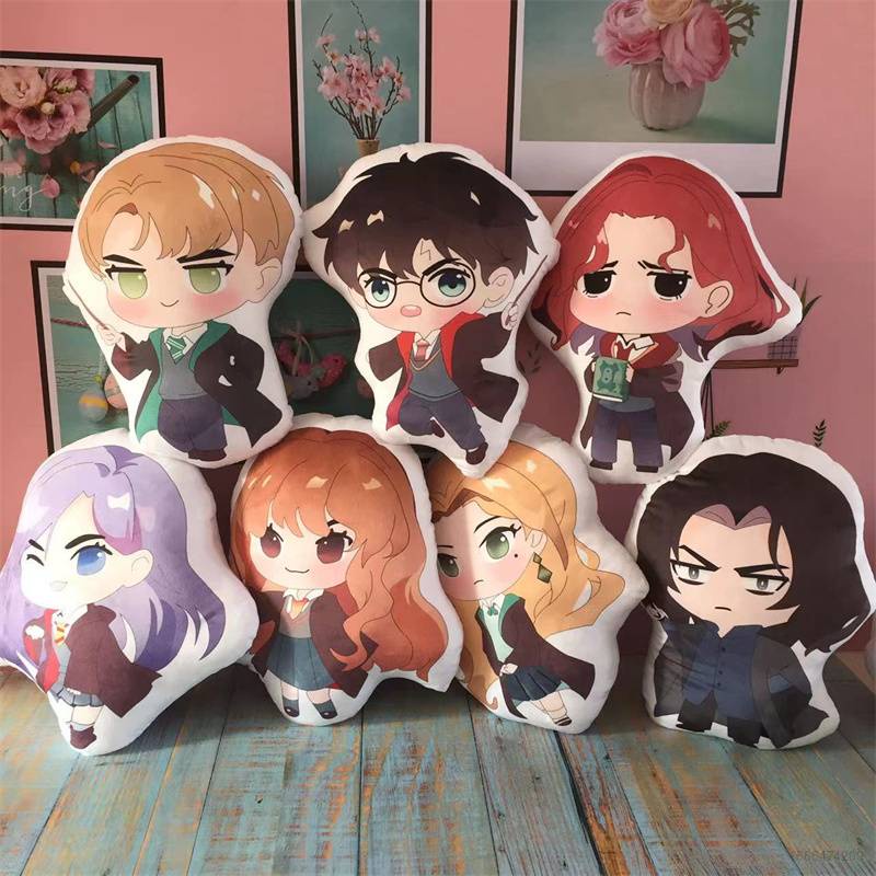 Gối Nhồi Bông Hình Hoạt Hình Harry Potter Trang Trí Nhà Cửa