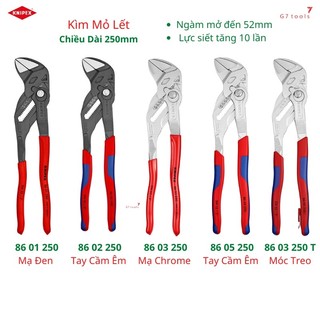 Kìm mỏ lết knipex 250mm ngàm 52mm 86 01 250/ 86 02 250/ 86 03 250/ 86 05 250/ 86 05 250 t/ 86 06 250
