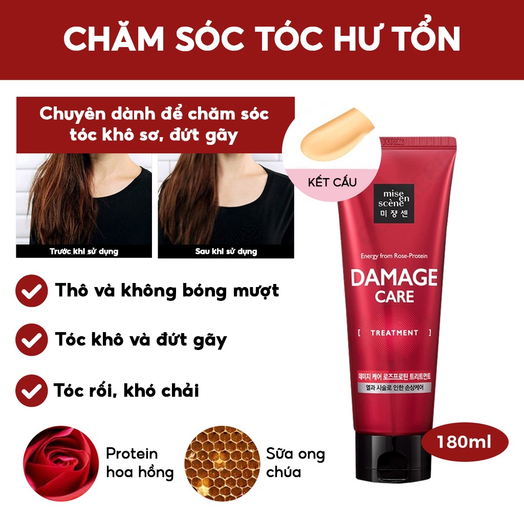 Kem ủ tóc - kem xả tóc Mise En Scène - MISE EN SCÈNE HAIR TREATMENT