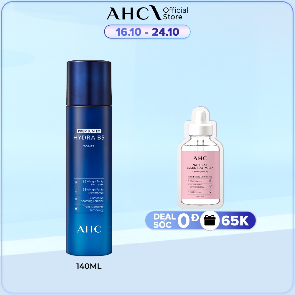 Nước Cân Bằng AHC Premium Ex Hydra B5 140ml