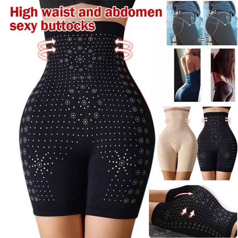 Quần Lót Định Hinhg Lưng Cao Họa Tiết Thời Trang Thoáng Khí Cho Nữ