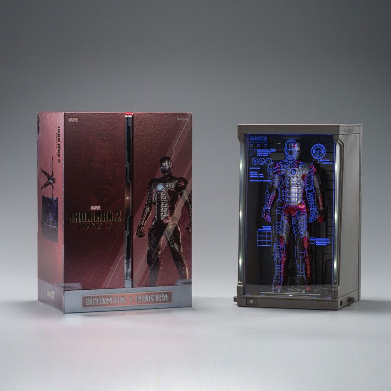 Bộ Mô Hình Nhân Vật Người Sắt Phủ Nano Độc Đáo MK12345067Quà Tặng Dạ Quang