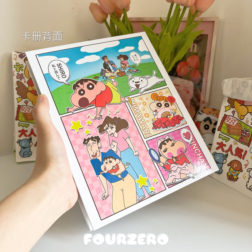 Bìa sổ A5 Shin chan