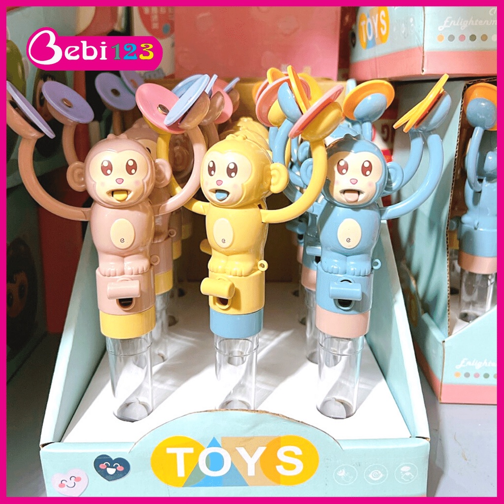 Đồ chơi bấm Khỉ Vỗ Tay Chập Cheng phát tiếng động tạo sự tò mò cho bé