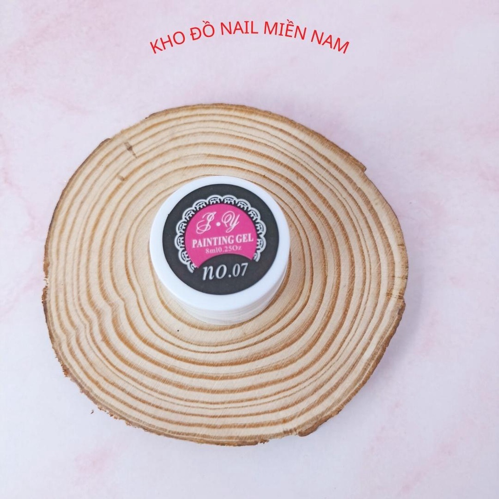 Gel Vẽ Móng Tạo Loang Cho Móng Nail 12 Màu Lên Màu Chuẩn Đẹp