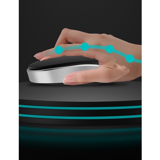 Chuột Bluetooth không dây Cibox sạc M90 2.4G cho máy tính,laptop Pin trâu