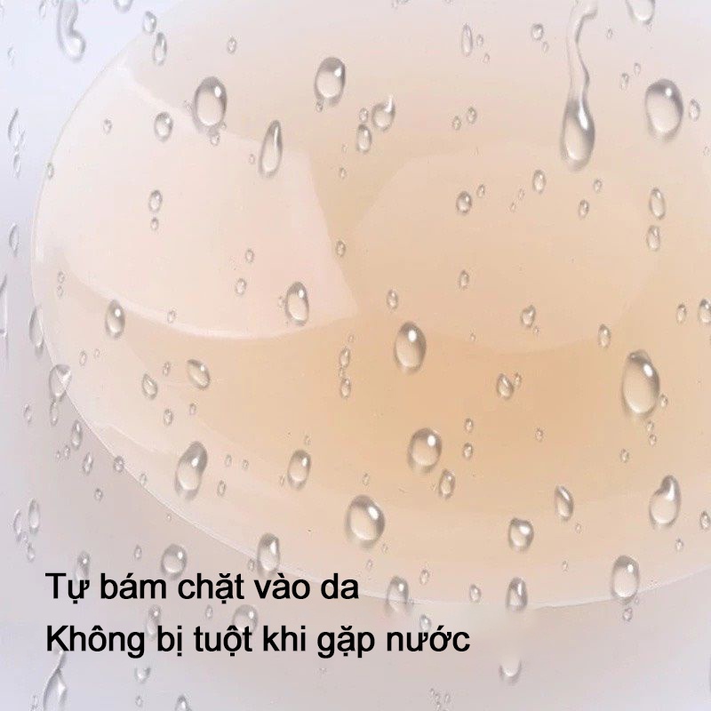 Miếng dán ngực silicon nhiệt tự thân PT Store-D10 không keo dán, siêu mỏng tàng hình