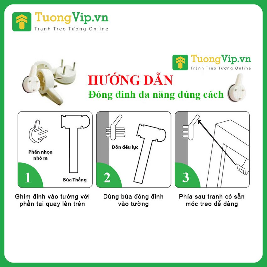 Tranh Treo Tường - Chữ Thư Pháp Tâm Đức Nhẫn 01 Laminate Tráng Gương