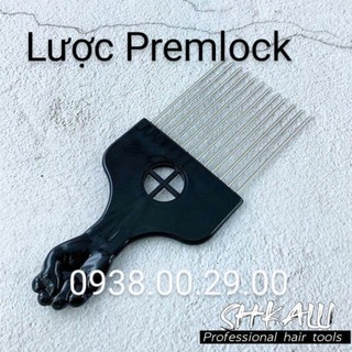 Lược Premlock Tạo Kiểu Tóc Xoăn Châu Phi, Lược Thép Chải Xới Tóc Xoăn Cho Nam. (Ảnh thật)