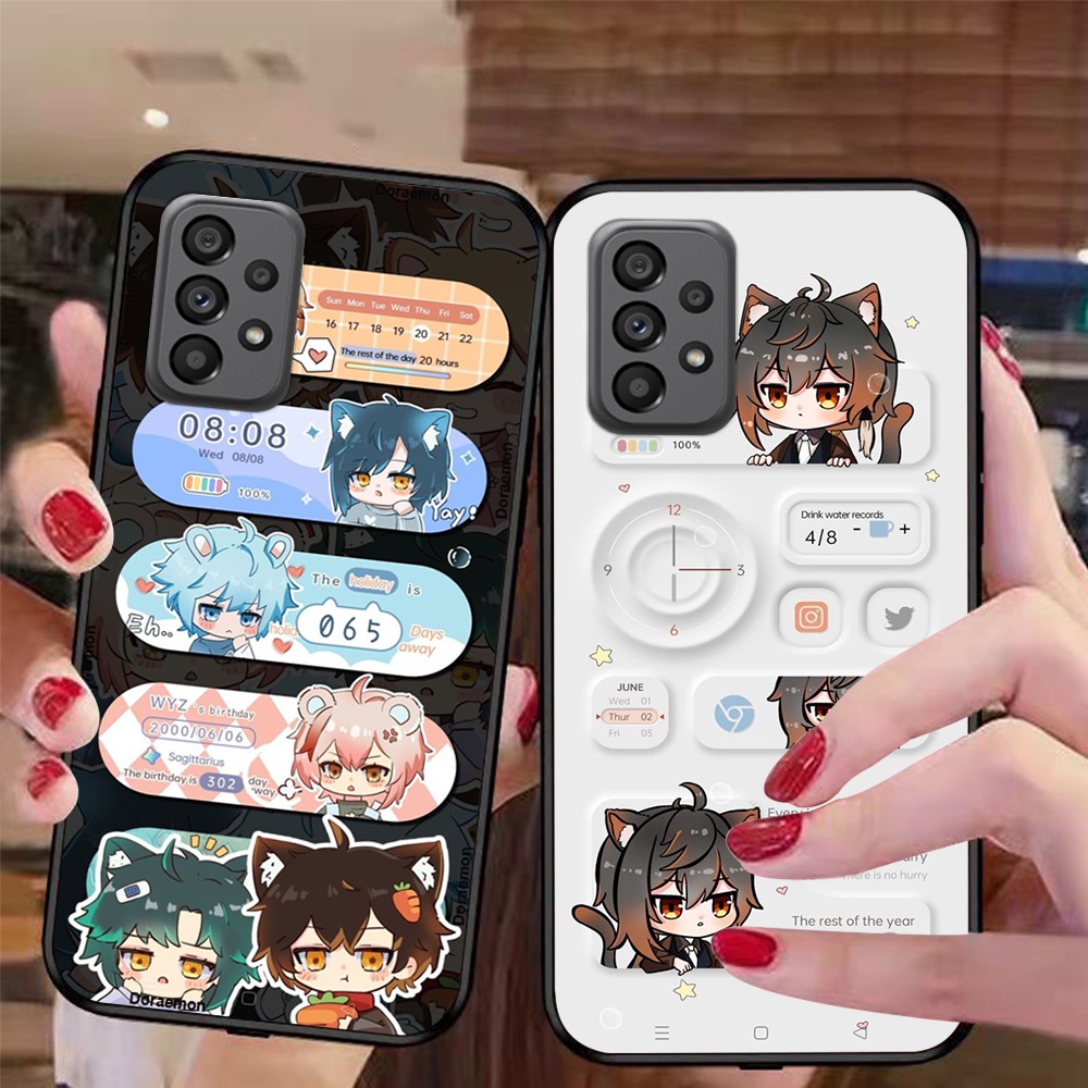 Ốp lưng điện thoại Samsung a33 5G / ss a53 5G / ss a73 5G / ss a13 4G / ss a23 4G nhóm nhạc BTS hoạt hình cute