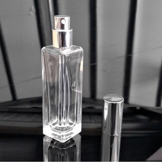 Chai chiết nước hoa vòi xịt nắp bạc 10ml
