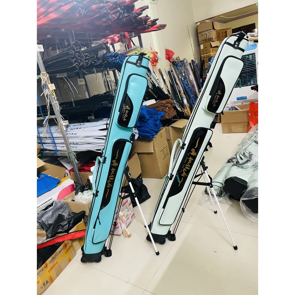 Bao đựng cần Xifeng 1m3 có chân chống - da PU chống thấm nước