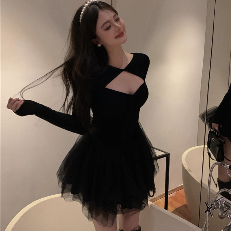 Đầm Tay Dài Thiết Kế Hợp Thời Trang Cho Phái Nữ