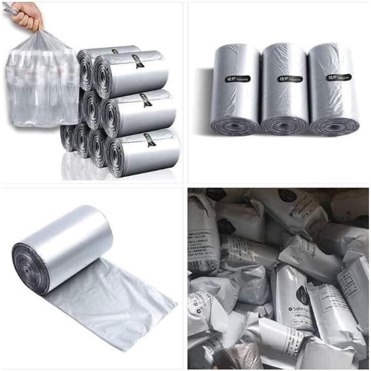 ⛔FREESHIP+⛔ Cuộn 110 túi đựng rác sinh học tự phân hủy (LOẠI 1 CUỘN - LOẠI GHI)