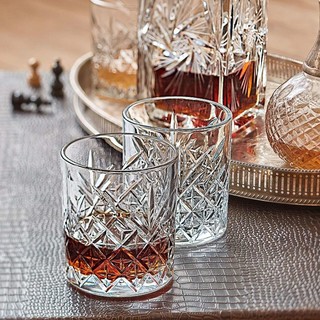 Bộ 6 ly thủy tinh deli whisky rocks 340ml cao cấp