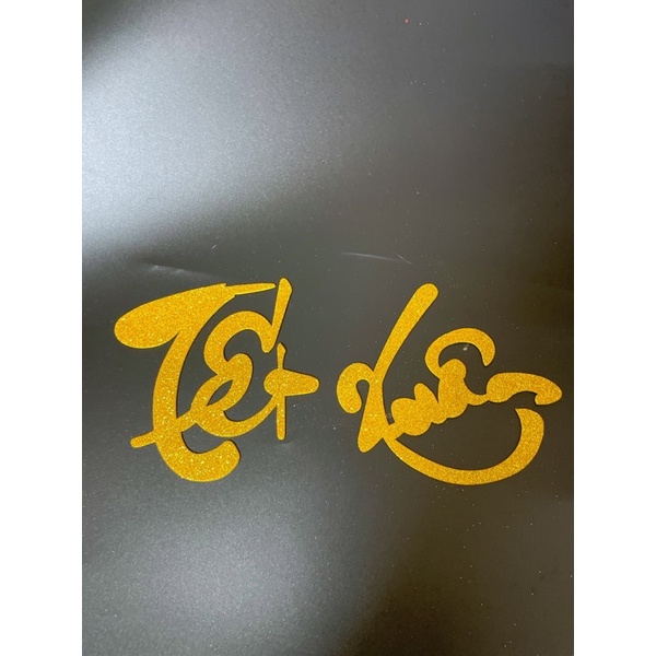 Chữ nhũ trang trí Tết | Phụ kiện trang trí