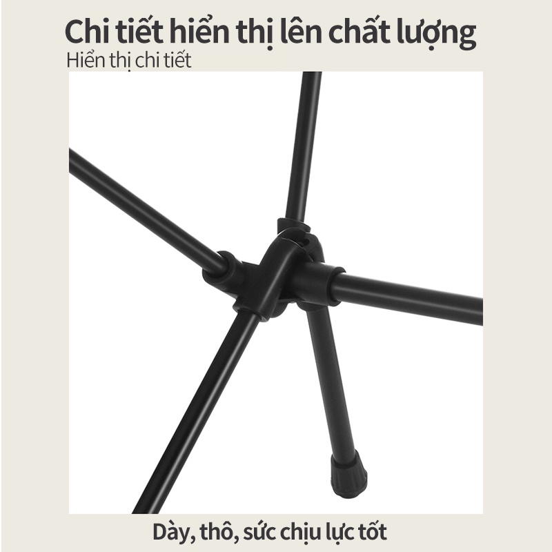 Ghế xếp dã ngoại - ghế du lịch phượt câu cá khối lượng nhẹ ，Siêu nhẹ, kích thước nhỏ gọn, chịu tải tốt，Chịu tải khoảng 1