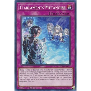Thẻ Bài Yugioh Trap Tearlaments Metanoise - POTE-EN071 - Common