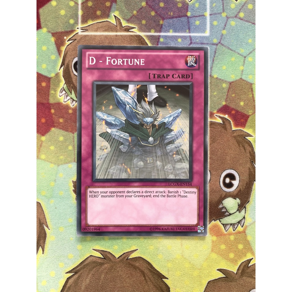 Thẻ Bài Mint90 Yugioh Trap D - Fortune - Common