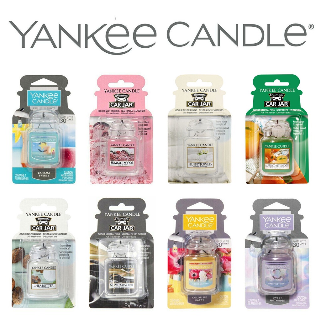 Sáp Thơm Ô Tô Cao Cấp Yankee Candle Car Jar Ultimate 0.96oz (Chính Hãng USA)