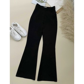 Quần legging loe umi cạp caoo