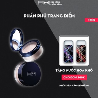 Phấn Phủ Trang Điểm Kiểm Soát Dầu BLUEMAN Che Khuyết Điểm 10g