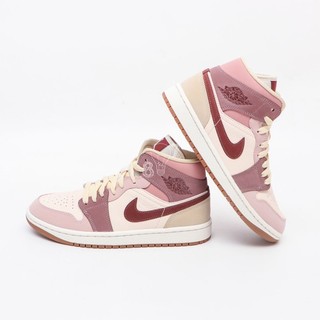 Giày thể thao jordan 1 hồng cổ cao, giày thể thao jd1 cổ cao full box size 36-43