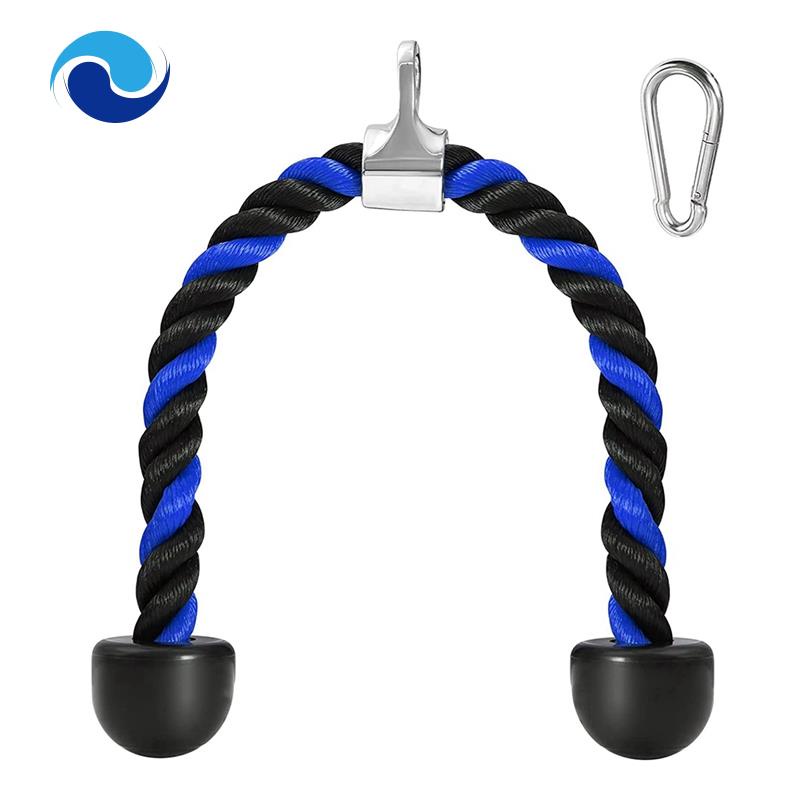 Dây Thừng Kéo Lên Xuống 90CM Bằng Nylon Phủ Lớp Phủ Chịu Được Sức Nặng Phụ Kiện Máy Tập Gym Tại Nhà