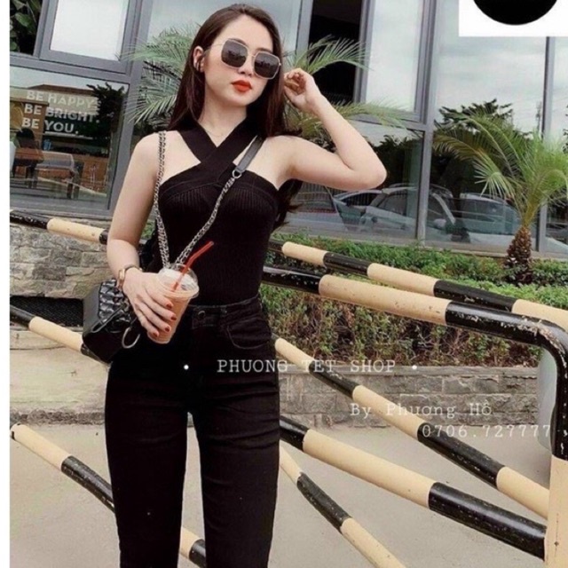 ÁO KIỂU YẾM DÂY ĐẮP CHÉO SEXY NỮ UN-MC-QT-TC // Thiên Yết