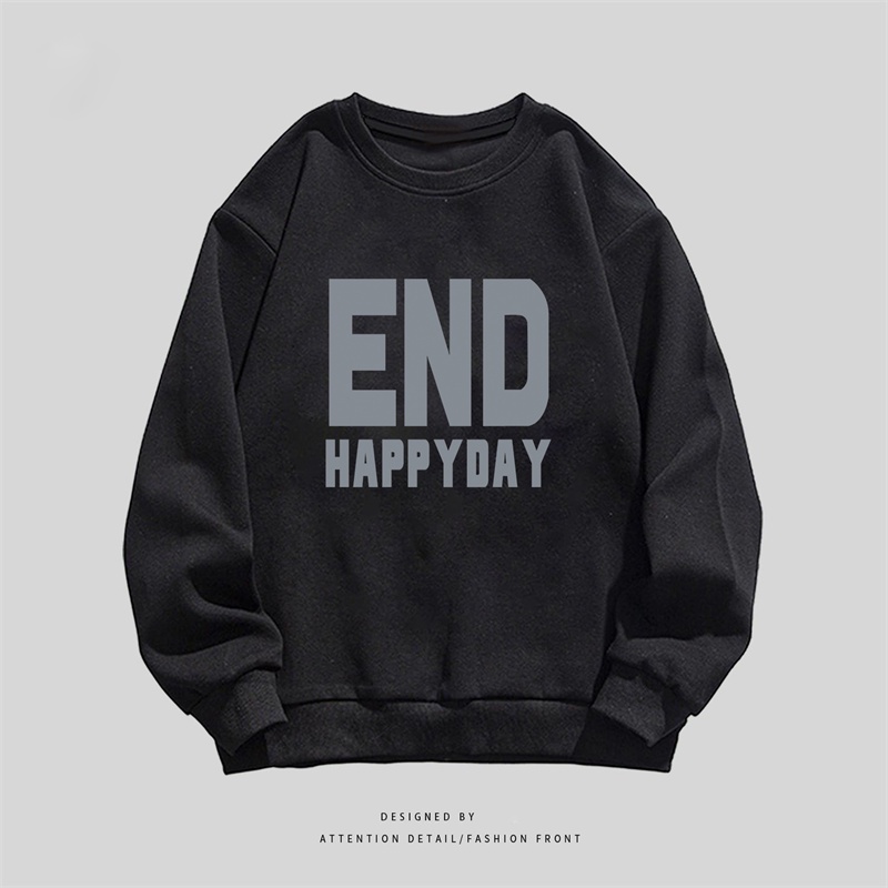 NRVP Áo Thun Nữ Dài Tay Dáng Rộng In Hình Phong Cách Hàn Quốc Mới