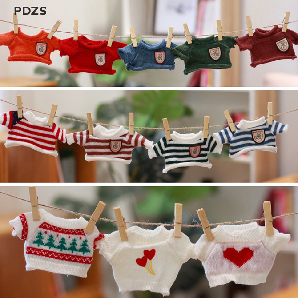 Quần Áo Cotton Mùa Đông Cho Búp Bê 20cm 18 Kiểu Tùy Chọn /quần áo búp bê sang trọng