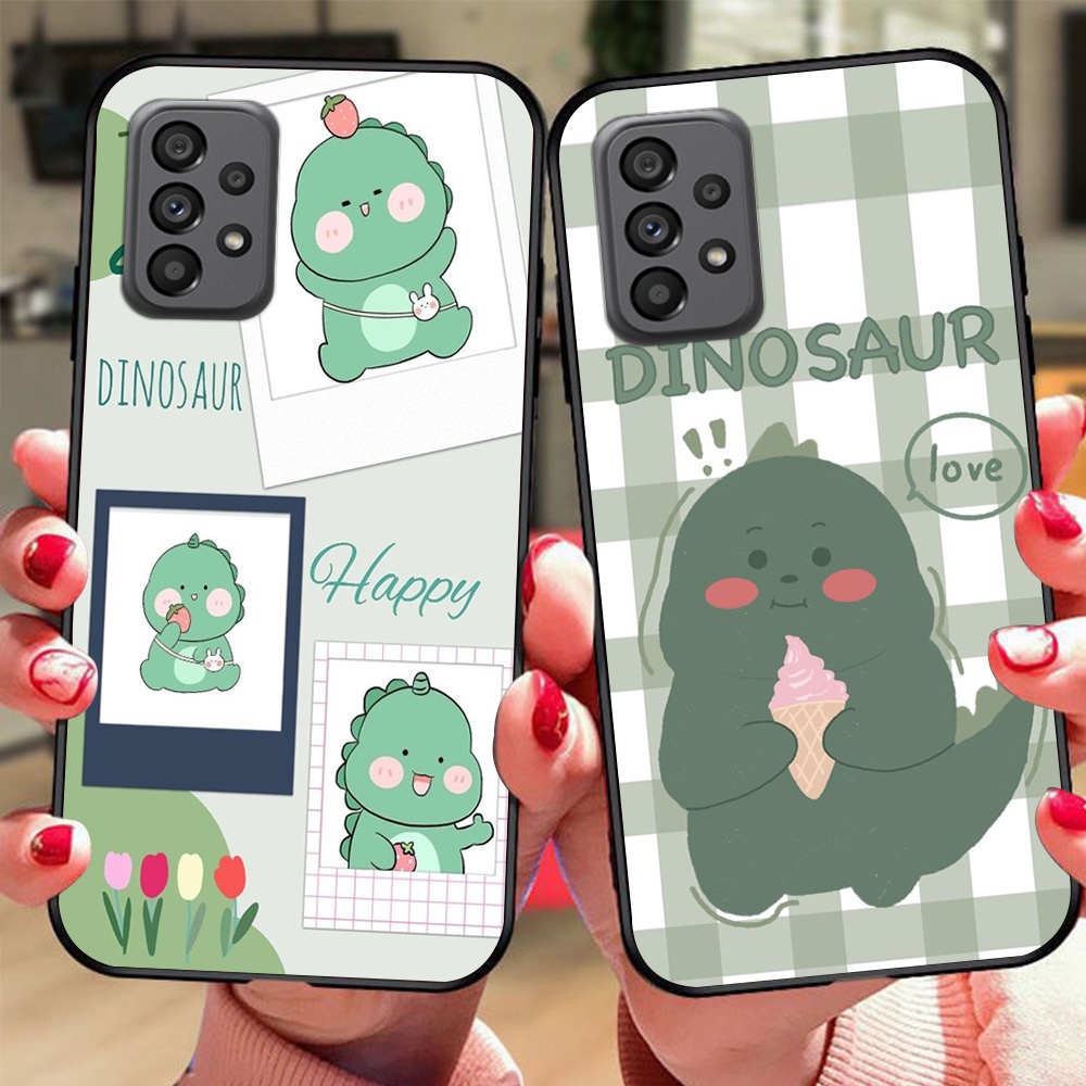 Ốp lưng điện thoại Samsung a33 5G / ss a53 5G / ss a73 5G / ss a13 4G / ss a23 4G khủng long xanh dino saur