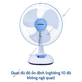 Quạt Bàn B4 B1612 Senko [Hàng Chính Hãng]