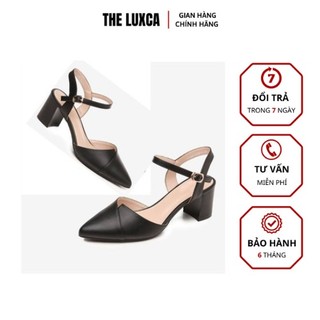 Giày Sandal cao gót 5cm Mã CG009 đế đúp, gót vuông,bít mũi hở gót ,Giày cao gót mũi nhọn gót vuông 5p siêu xinh