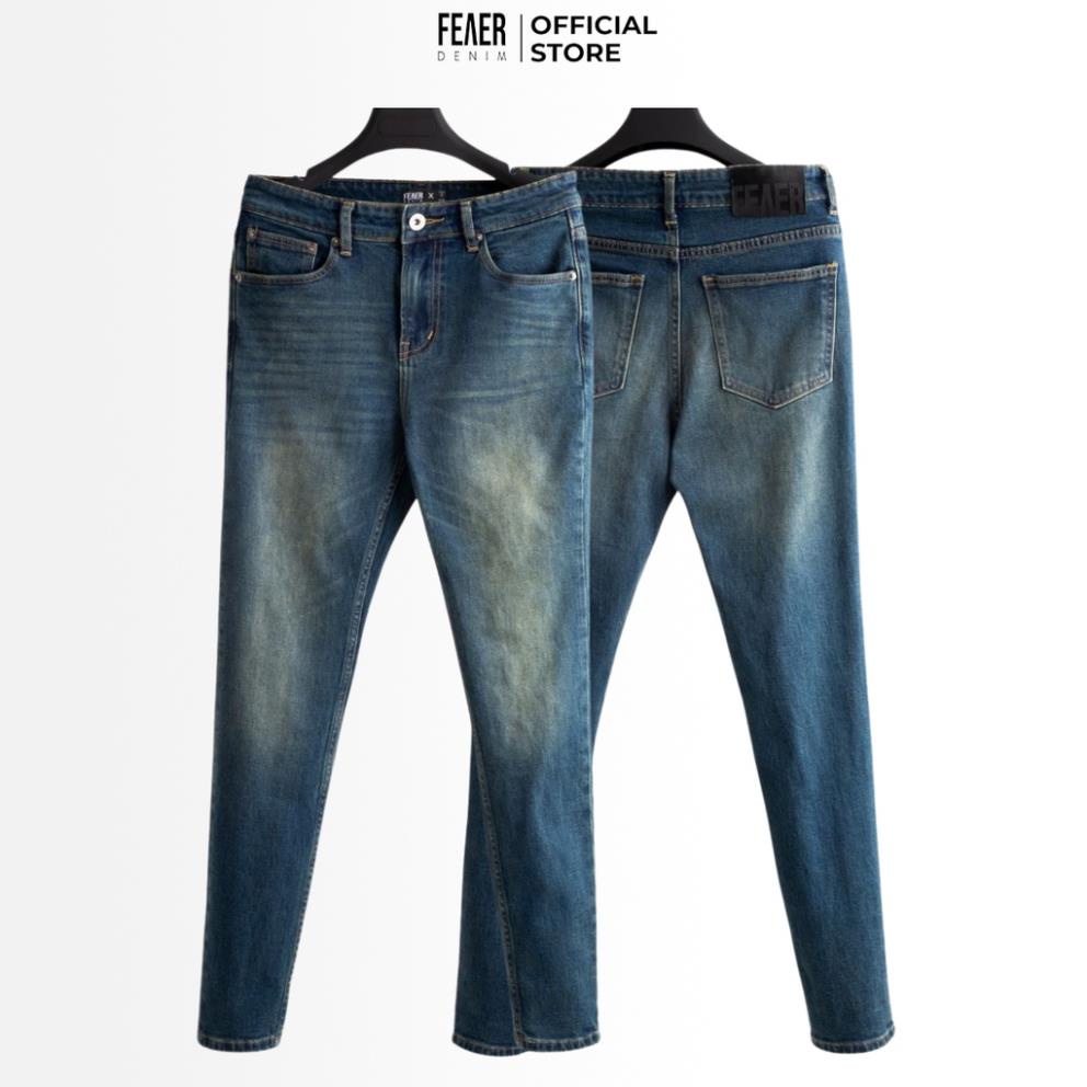 Quần jean nam FEAER DENIM chất co dãn thoáng khí vải bền bỉ SKINNY FIT THE 90S ™️