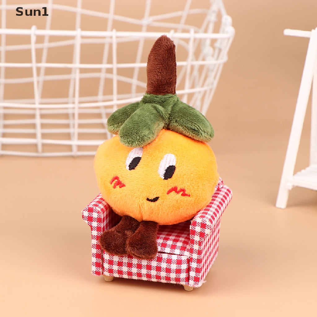 Sun1 &gt; Móc Khóa Búp Bê Nhồi Bông Hình Trái Cây Hoạt Hình Đáng Yêu