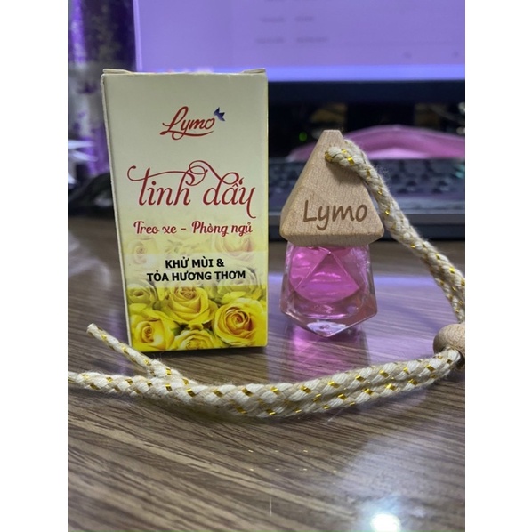 Tinh dầu thơm phòng Lymo, hương nước hoa nồng nàn, treo xe ô tô, phòng ngủ, tủ quần áo