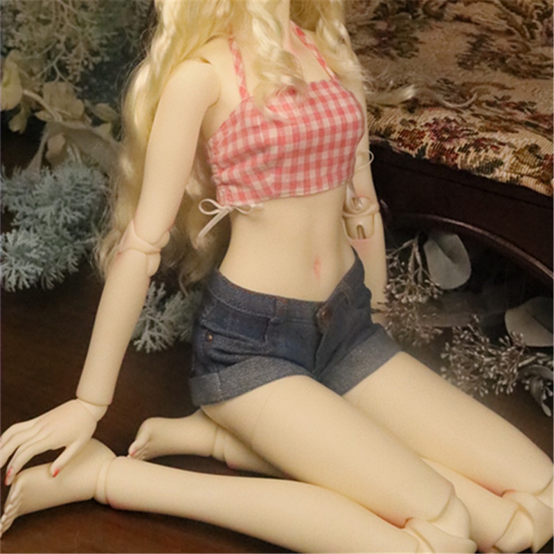 Bộ Quần Áo Búp Bê 1 / 3 1 / 4 Bjd 1 / 3 1 / 4bjd Nhiều Màu Sắc