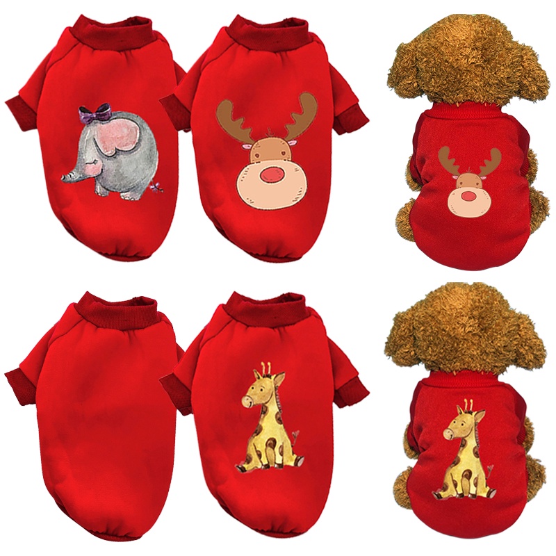 Áo Sweater Thời Trang Thu Đông Dễ Thương Cho Thú Cưng