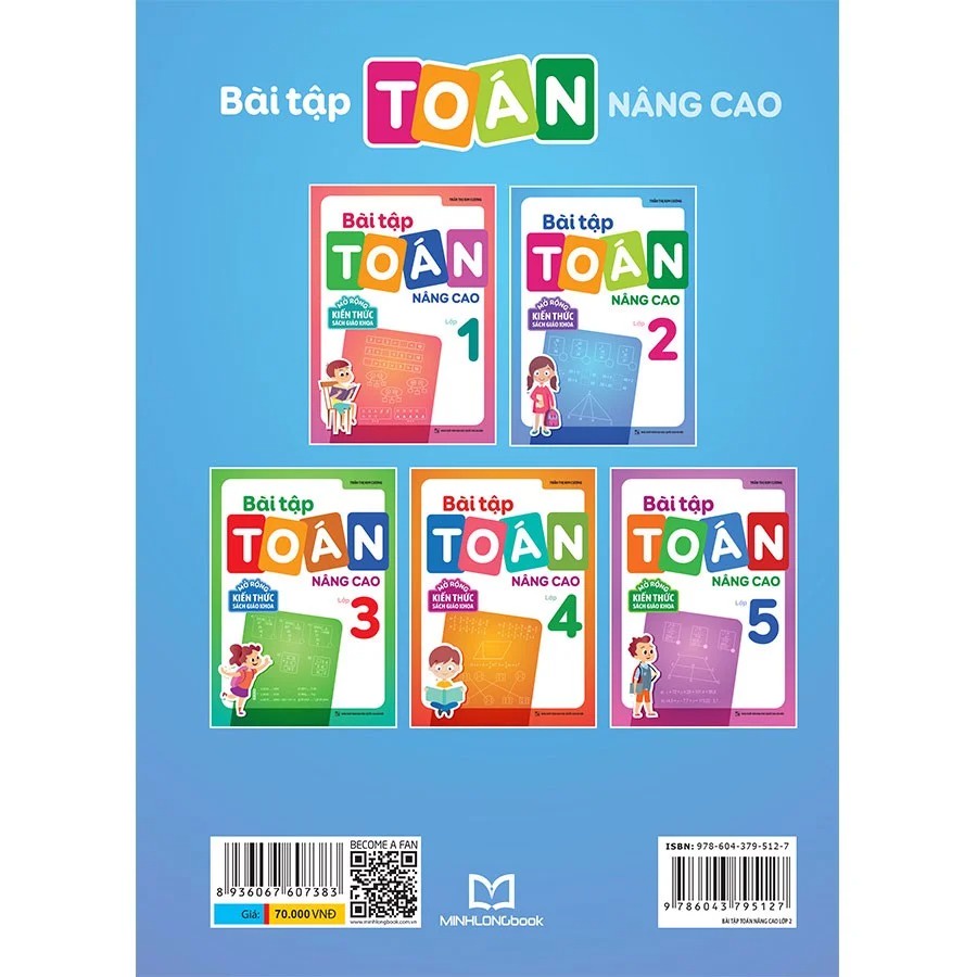 Sách: Bài Tập Toán Nâng Cao Lớp 2