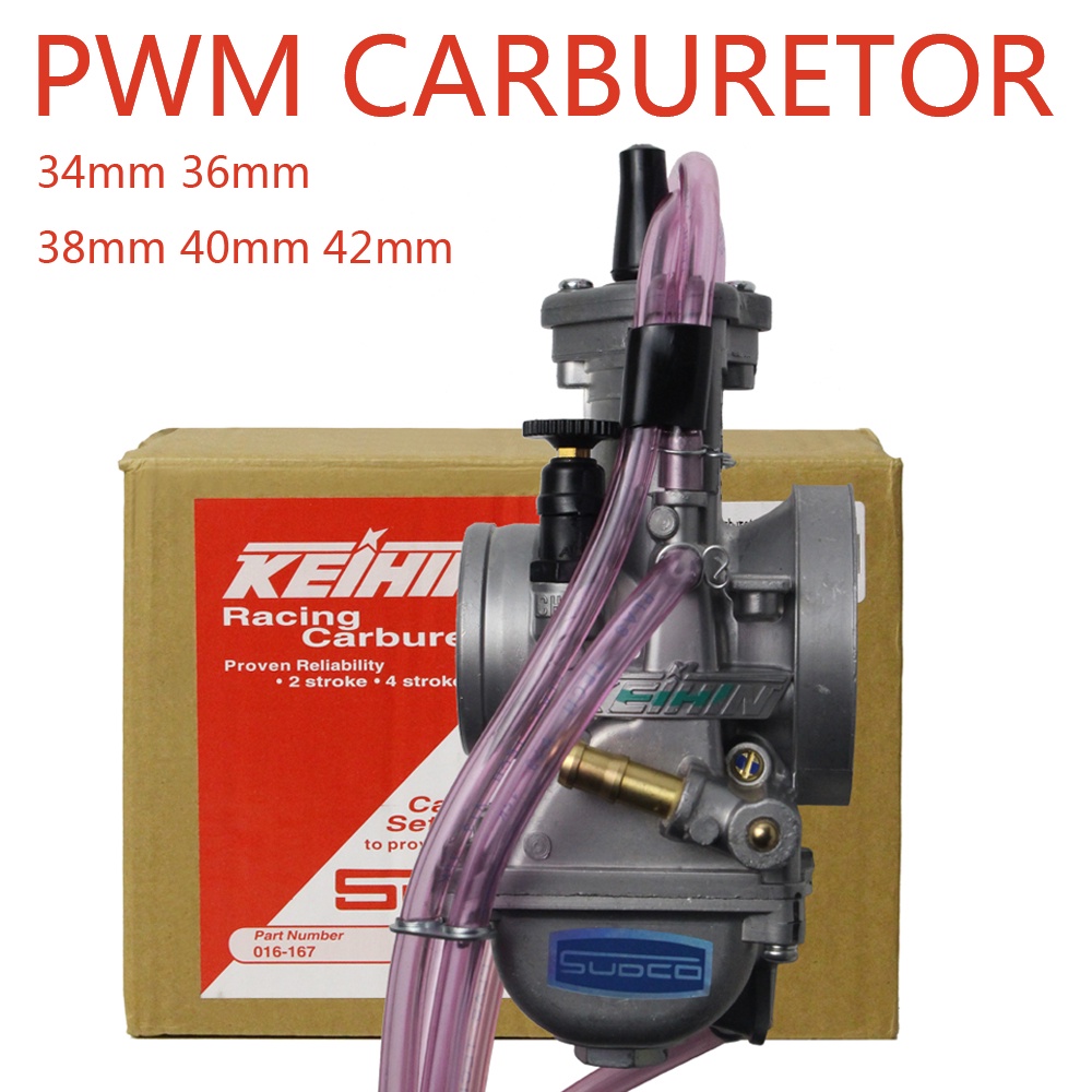 pwm Bình xăng KEIHIN cho họng34mm/họng36mm/họng38mm/họng40mm/họng42mm， 200cc-450cc，in 2 / 4 stroke 2T 4T motorcycle