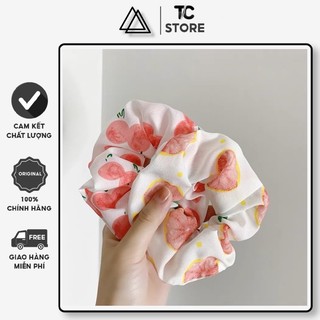 Dây Buộc Tóc, Cột tóc Scrunchies Co Giãn Thời Trang Nhiều Màu