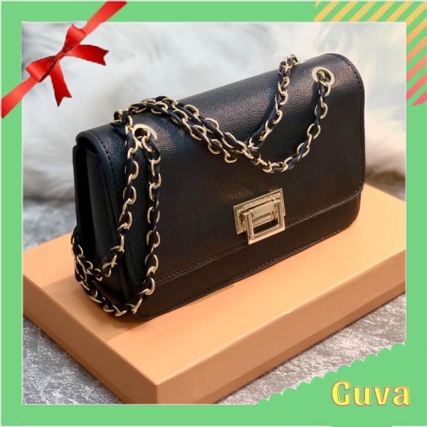 Túi cnk dây xích túi xách nữ đeo chéo hộp da mềm phong cách trẻ trung VG652