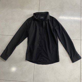 Áo sơ mi nam đen size l và xxl