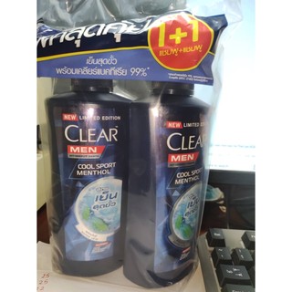 dầu gội clear men thái 400ml