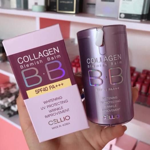 Kem Nền BB Collagen Blemish Balm Cellio SPF40 PA+++ 40ml